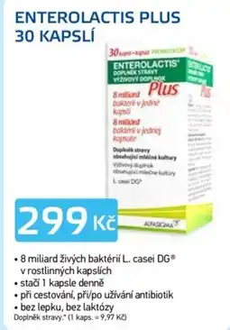 Lékárna AGEL Enterolactis plus nabídka