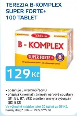 Lékárna AGEL Terezia b-komplex super forte+ nabídka