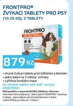 Lékárna AGEL Frontpro žvýkací tablety pro psy nabídka