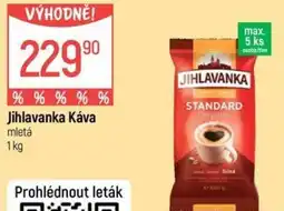 Globus Jihlavanka Káva nabídka