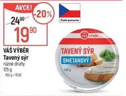 Globus VÁŠ VÝBĚR Tavený sýr nabídka