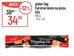 Globus Jeden Tag Čerstvé těsto na pizzu XXL nabídka
