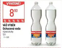 Globus VÁŠ VÝBĚR Ochucená voda nabídka