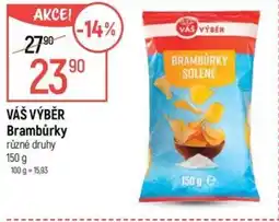 Globus VÁŠ VÝBĚR Brambůrky nabídka
