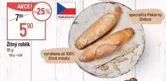 Globus Žitný rohlík nabídka