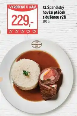 Globus XL Španělský hovězí ptáček s dušenou rýží nabídka
