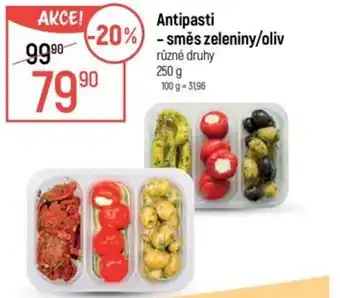Globus Antipasti -směs zeleniny/oliv nabídka