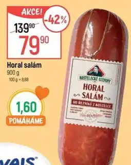 Globus Horal salám nabídka