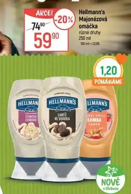 Globus Hellmann's Majonézová omáčka nabídka