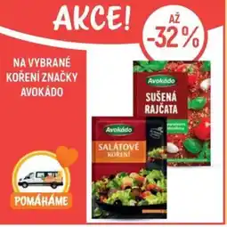 Globus Na vybrané koření značky Avokádo nabídka