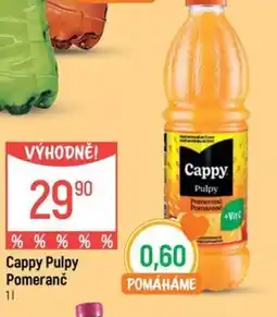 Globus Cappy Pulpy Pomeranč nabídka