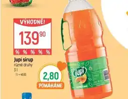 Globus Jupí sirup nabídka