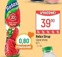 Globus Relax Sirup nabídka
