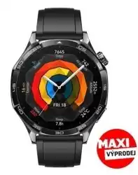 Datart Chytré hodinky Huawei Watch GT 5 46 mm Active NFC - Black + Black Fluoroelastomer Strap (55020DKM) nabídka