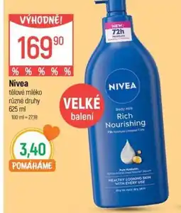 Globus Nivea tělové mléko nabídka