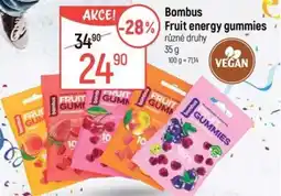 Globus Bombus Fruit energy gummies nabídka