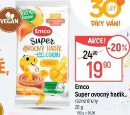 Globus Emco Super ovocný hadík nabídka