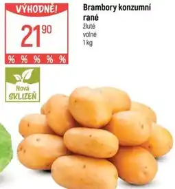 Globus Brambory konzumní rané nabídka