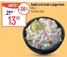 Globus Salát á la krab s jogurtem nabídka