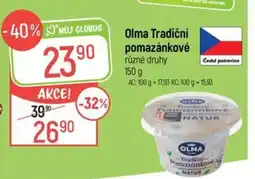 Globus Olma Tradiční pomazánkové nabídka