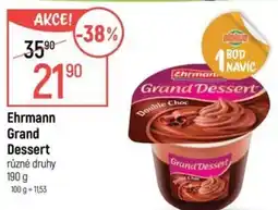 Globus Ehrmann Grand Dessert nabídka