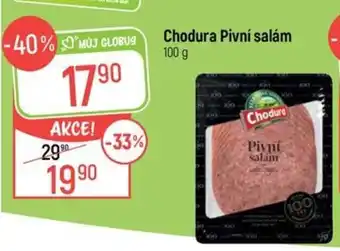 Globus Chodura Pivní salám nabídka