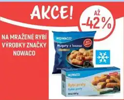 Globus Na mražené rybí výrobky značky Nowaco nabídka
