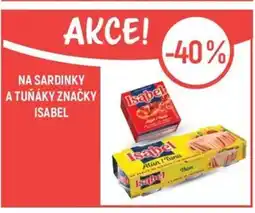 Globus Na sardinky a tuňáky značky isabel nabídka