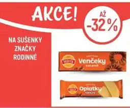 Globus Na sušenky značky rodinné nabídka