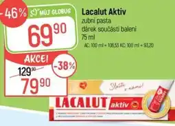 Globus Lacalut Aktiv zubní pasta nabídka