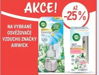 Globus Na vybrané osvěžovače vzduchu značky airwick nabídka