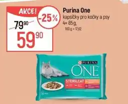 Globus Purina One kapsičky pro kocky a psy nabídka