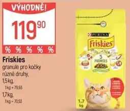 Globus Friskies granule pro kočky nabídka