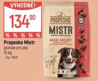 Globus Propesko Mistr granule pro psy nabídka