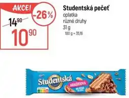 Globus Studentská pečeť oplatka nabídka