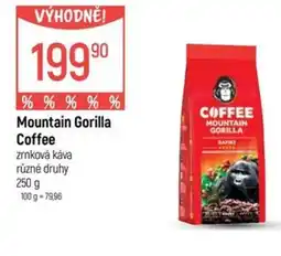 Globus Mountain Gorilla Coffee zrnková káva nabídka