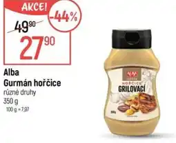 Globus Alba Gurmán hořčice nabídka