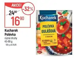 Globus Kucharek Polévka nabídka