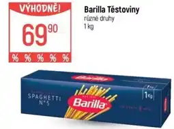 Globus Barilla Těstoviny nabídka