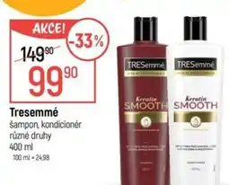 Globus Tresemmé šampon, kondicionér nabídka