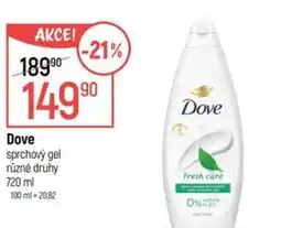 Globus Dove sprchový gel nabídka