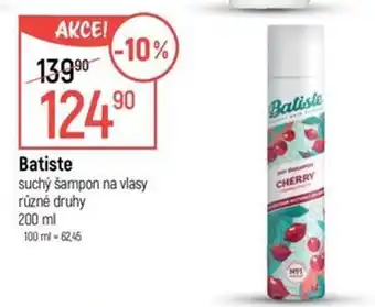 Globus Batiste suchý šampon nabídka