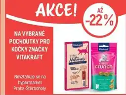 Globus Na vybrané pochoutky pro kočky značky vitakraft nabídka