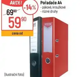 Globus Pořadače A4 nabídka