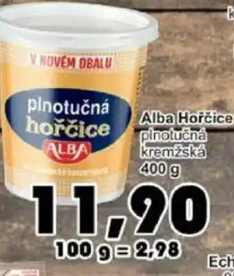 Alba Hořčice plnotučná kremžská
