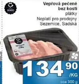 Jip Vepřová pečeně bez kosti plátky nabídka
