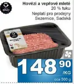 Jip Hovězi a vepřové mleté nabídka