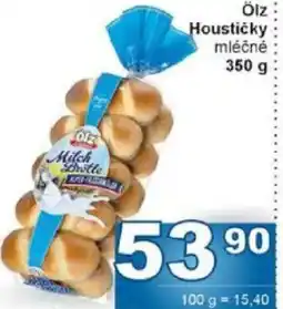 Jip Ölz Housticky mléčné nabídka