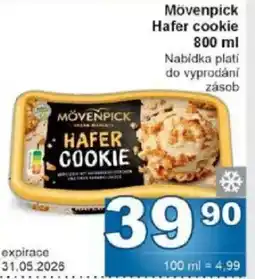 Jip Mövenpick Hafer cookie nabídka