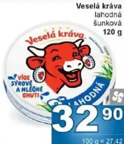 Jip Veselá kráva lahodná šunková nabídka